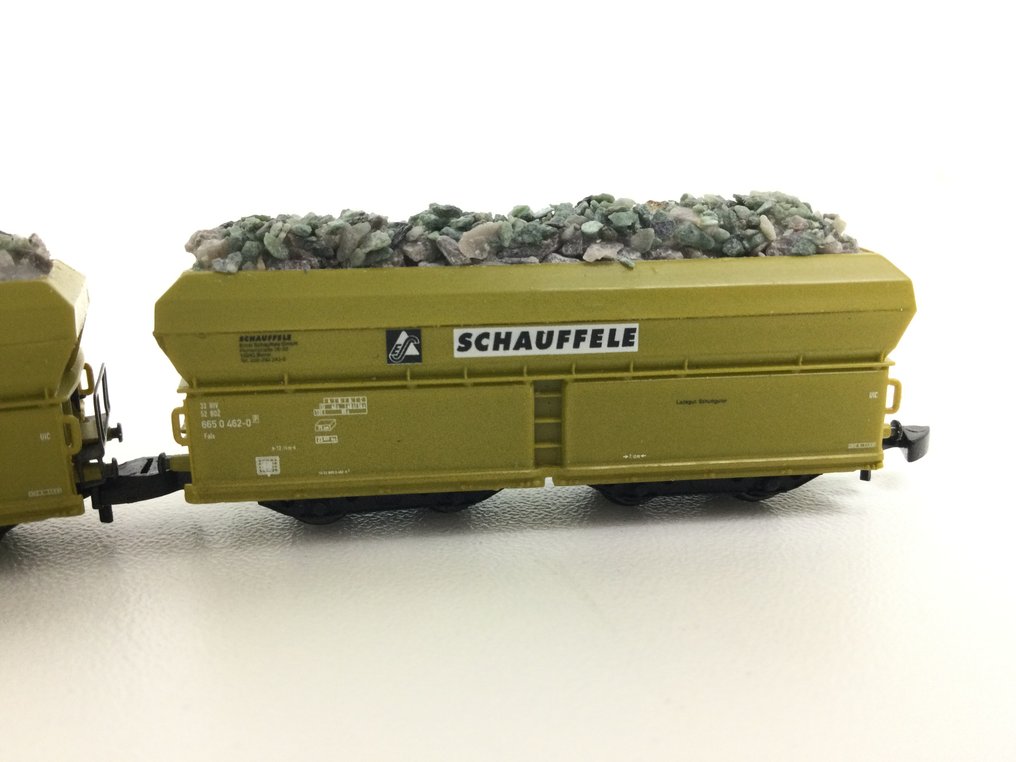 Märklin Z - 86303 - Model train freight wagon set (1) - Three-piece set of self-locking 'Schauffele' - BDZh #3.2