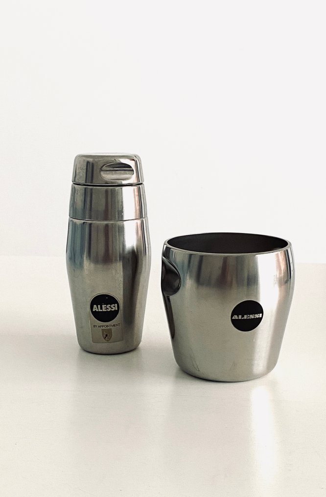 Alessi - Luigi Massoni, Carlo Mazzeri - Σέικερ για κοκτέιλ (2) -  Ετοίμασε το κοκτέιλ - Χάλυβας #1.0