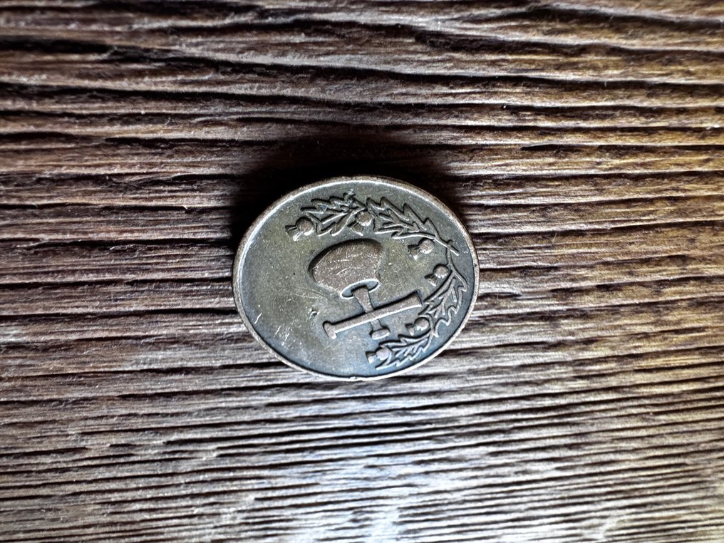 1780c R.A.M "Blank" 共济会标记代币/硬币. 1780 #1.0