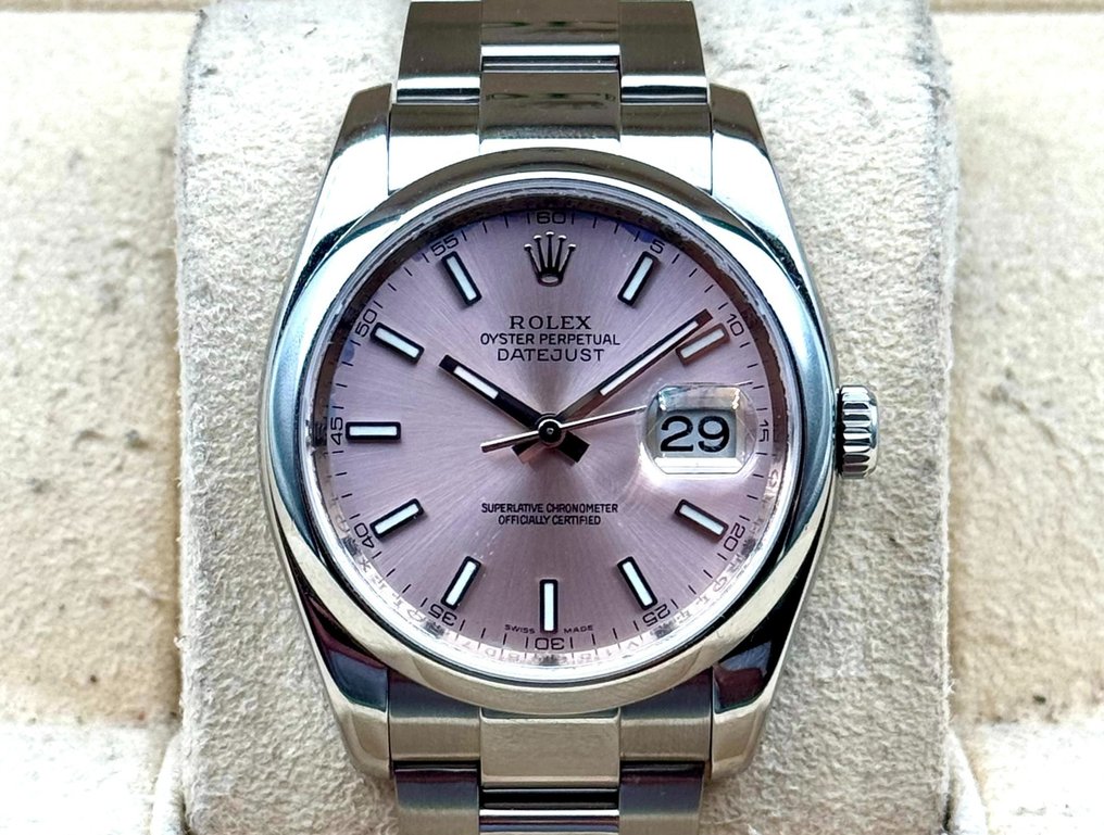 Rolex - Datejust 36 'Pink Salmon Dial' - 116200 - Unisex - 2010-2020 #1.0