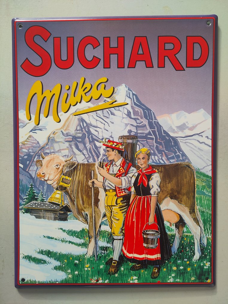 Milka Suchard Chocolat - Sinal de esmalte - Esmalte #1.0