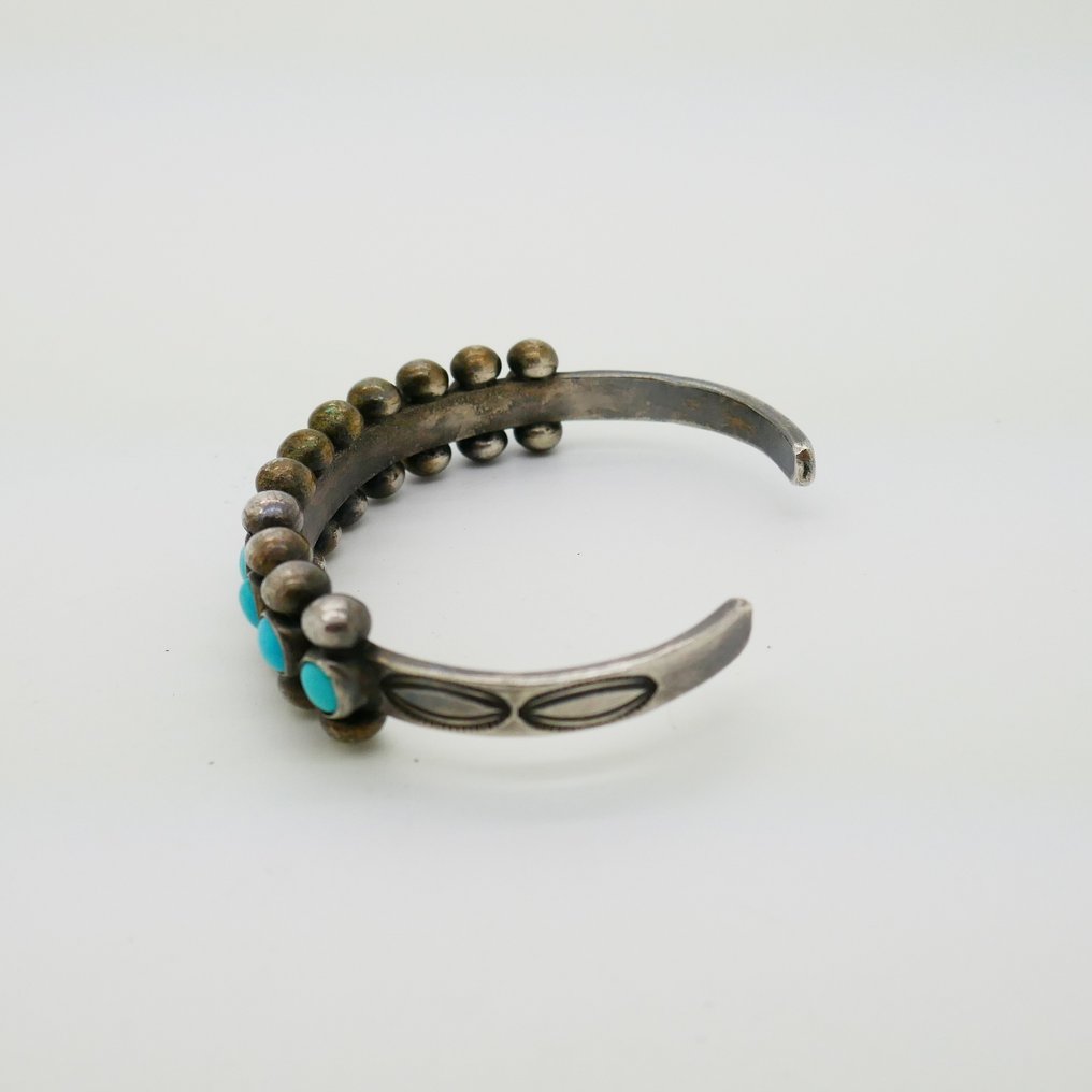 Braçadeira - turquesa - Navajo  (Sem preço de reserva) #4.3
