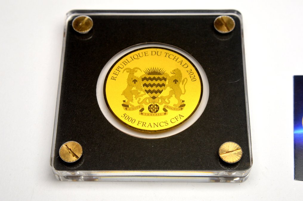 Tsjaad. 5000 Francs 2020 Polar Zone - 1/200oz (.999) (Zonder minimumprijs) #2.1