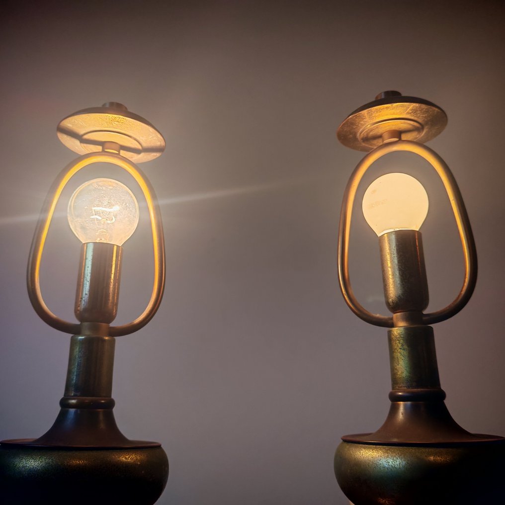Tafellamp (2) - Messing, Metaal #2.1