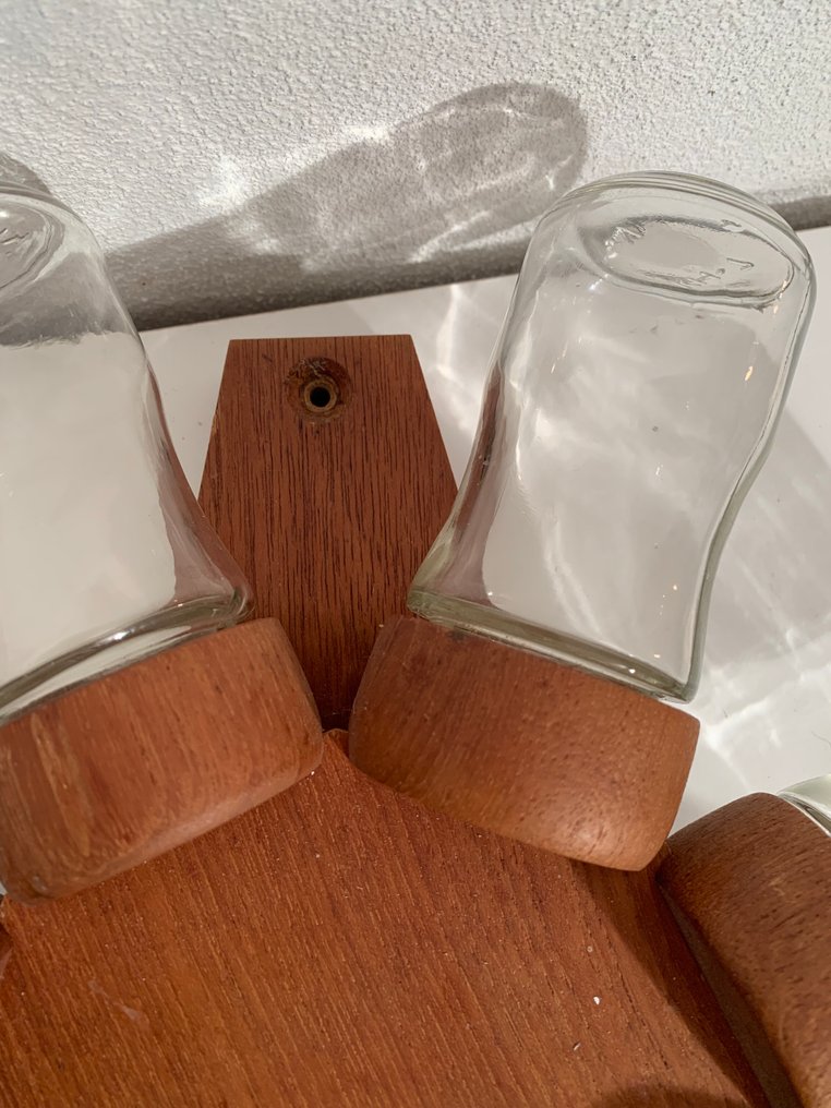 Holmegaard - Holmegaard - 香料盒 - 柚木和玻璃 - 柚木墙壁挂式 #3.2