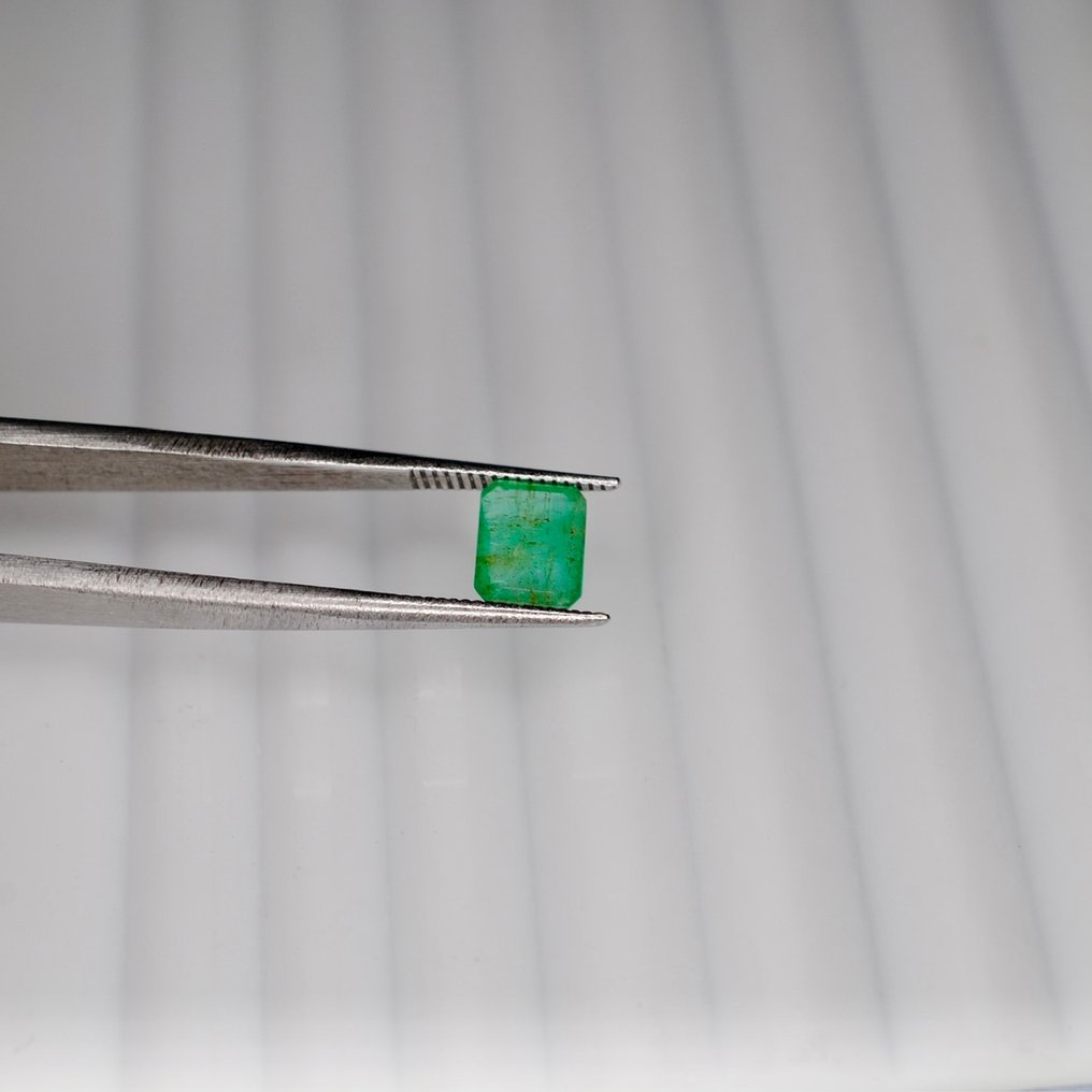 没有保留价 绿色 祖母绿  - 0.96 ct - 国际宝石研究院（IGI） - 哥伦比亚 #3.2