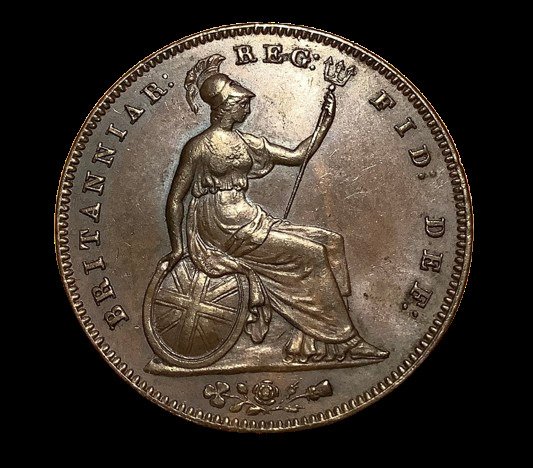 英國. 維多利亞. 1 Penny 1854  (沒有保留價) #1.0