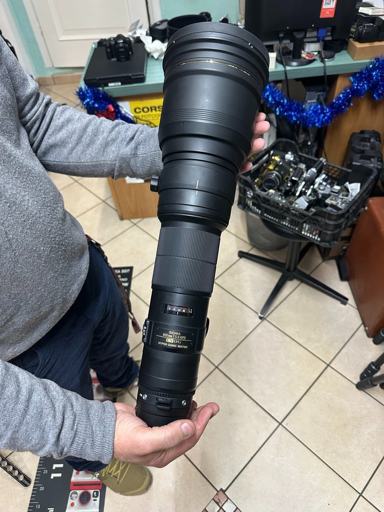 Sigma 800mm 1:5.6 APO EX DG HYPER-SONIC MOTOR Teleobiektyw #1.0