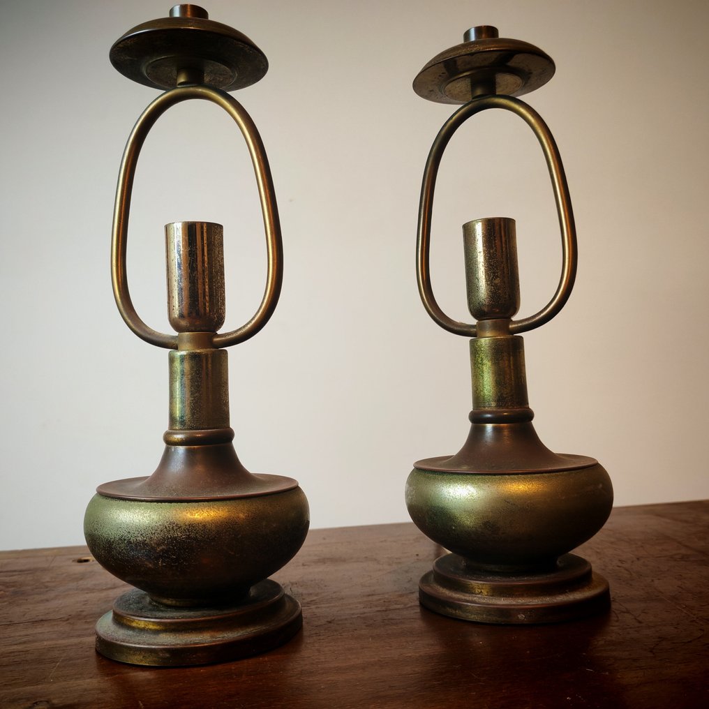 Tafellamp (2) - Messing, Metaal #1.0