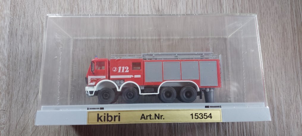 Kibri H0 - 15354 - Kituri de construit machete tren (1) - Model gata asamblat Mercedes DB TLF 5000 h 4-axă vehicul de stingere a incendiilor #1.0