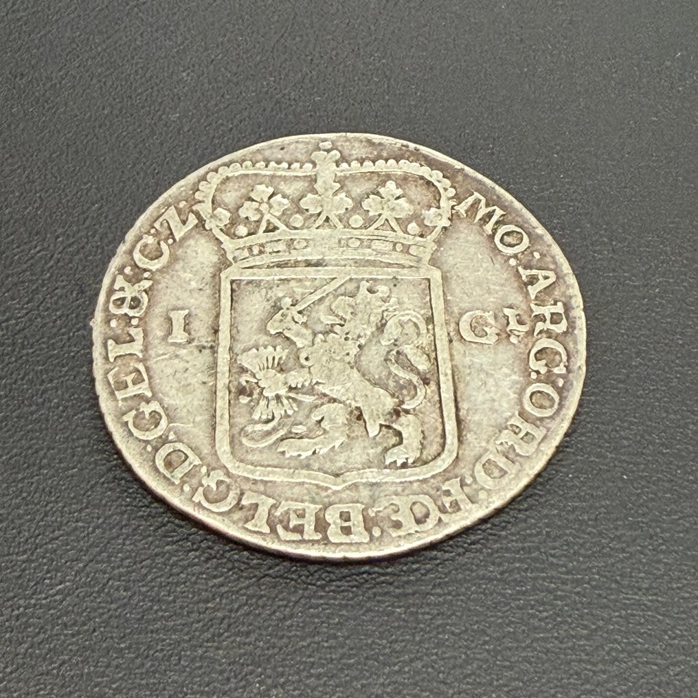 荷兰， 格尔德兰 1 Gulden 1786  (没有保留价) #3.2