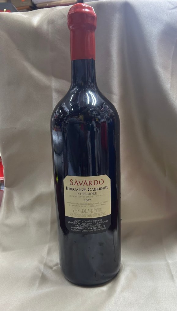 2002 Cantina Beato Bartolomeo Savardo - Wenecja Euganejska Superiore - 1 Double Magnum/Jeroboam (3l) #3.2