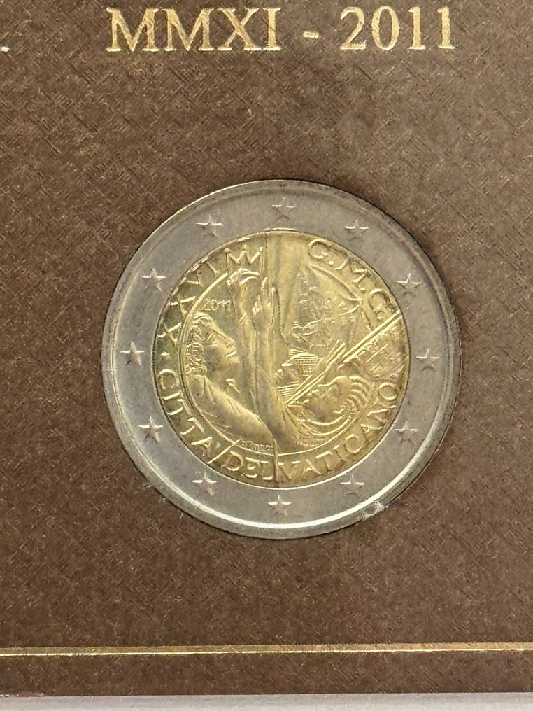 Βατικάνο. 2 Euro 2011 "Giornata Mondiale della Gioventù"  (χωρίς τιμή ασφαλείας) #1.0