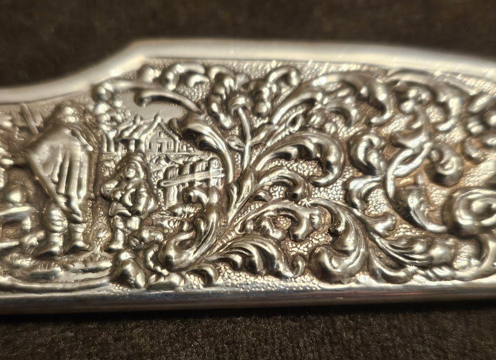 Portacarte - .835 argento - Portacipria in argento, testato come argento. #2.1