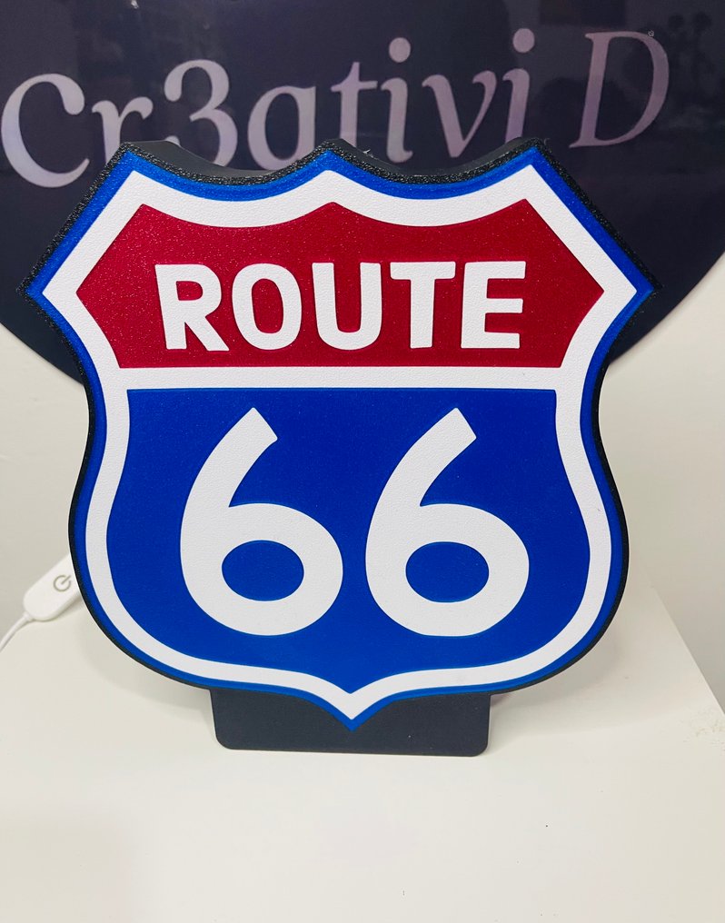 定制照明道路标志样式灯箱——路线灵感设计——意大利制造 - Cr3ativid - 灯箱 - 塑料 #2.1