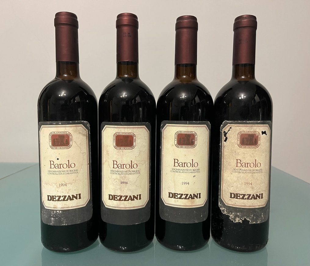 1994 Dezzani - Barolo - 4 Bottiglie (0,75 L) #1.0