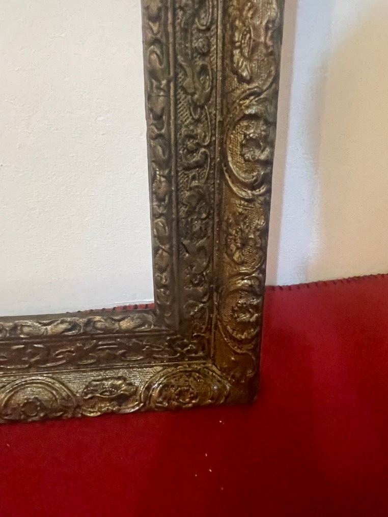 Keret - Nagy aranyozott fa gesso #1.0