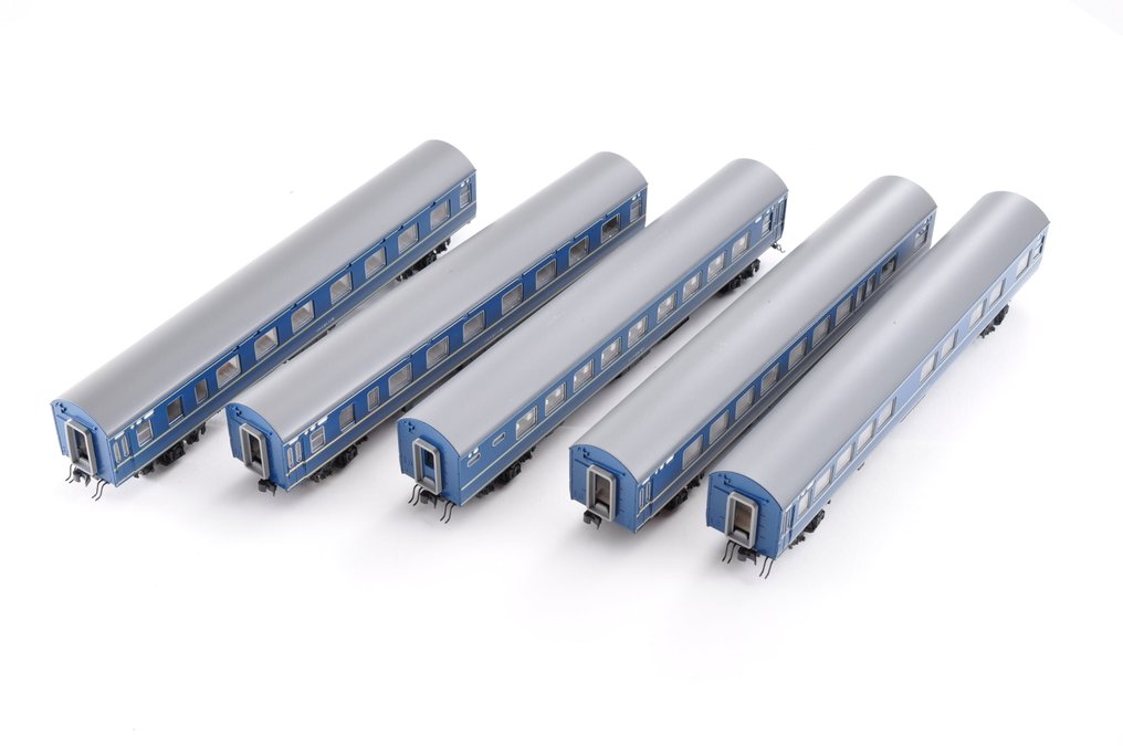 Kato N - 5086-1 5087-1 5097-1 - Treno automotore (5) - Narone 21, Nahane 20 e Narone 20 set di carrozze passeggeri sleeper, composto da 5 carrozze - JNR #1.0