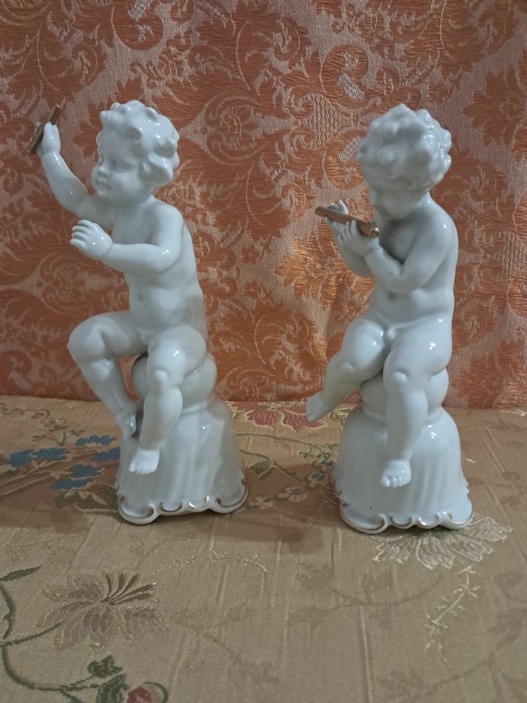 Schaubach Kunst - 小雕像  (2) - 瓷器 #1.0