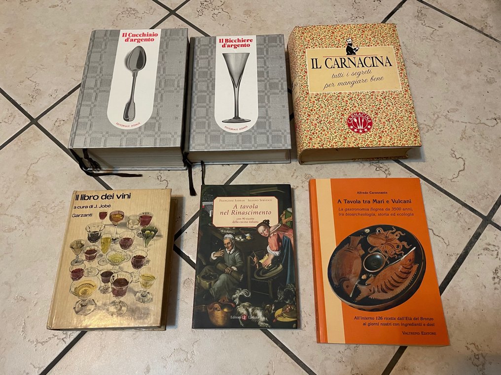 AA.VV. - l Cucchiaio d’argento - Il Bicchiere d'argento - Il Carnacina - Il libro dei vini - A tavola nel - 1974 #1.0