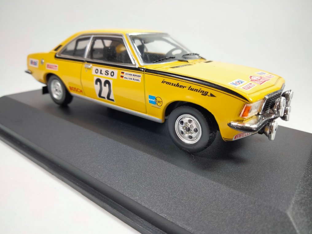 Replicars 1:43 - Modelracerbil - Opel Commodore B GS/E #22 - Röhrl, Berger (1973) #3.2