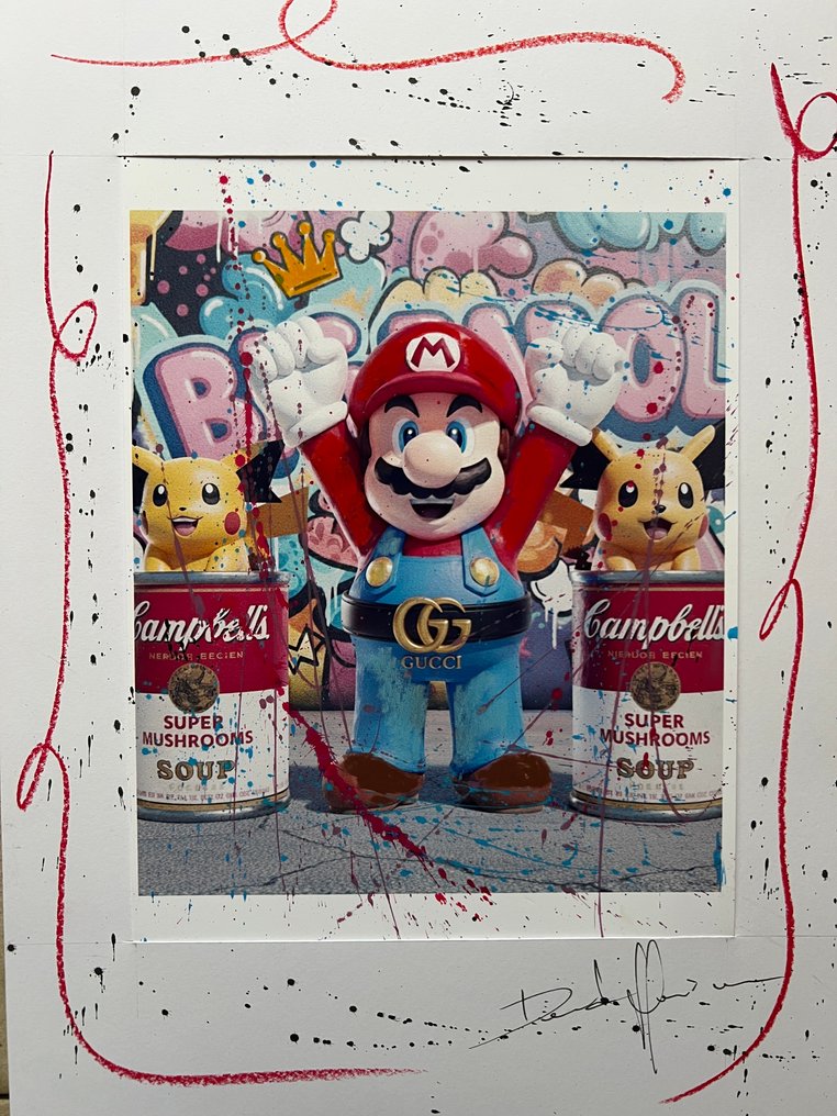 David Harianna (1978) - MARIO AND PiKA POP Campbells #1.0