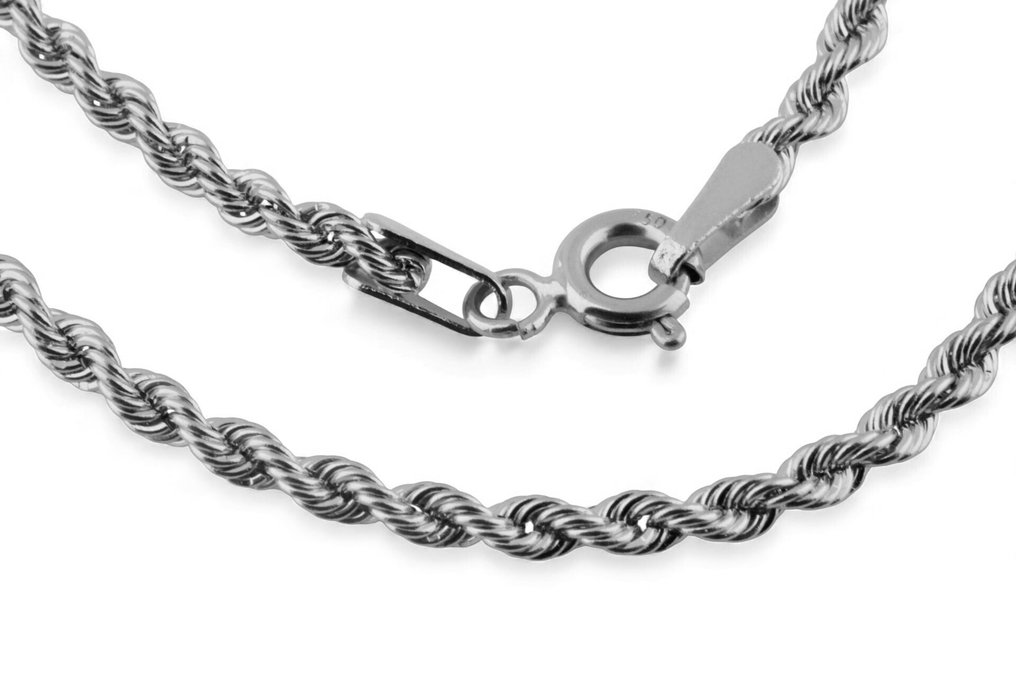 Halskæde - 18 kraat Hvidguld #4.3