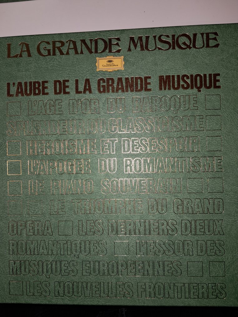 Various Artists - 10x LP Box Sets on Deutsche Gramophone - Πολλαπλοί καλλιτέχνες - La Grande Musique -  No Reserve - Πολλαπλοί καλλιτέχνες - Δίσκος βινυλίου - 1980 #4.3