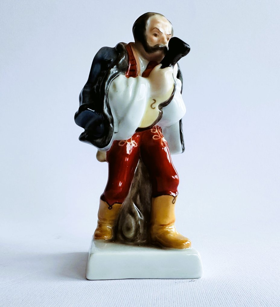 Herend - Φιγούρα - Musician – Hand Painted – Hungary – 1970s–1980s - Πορσελάνη #1.0