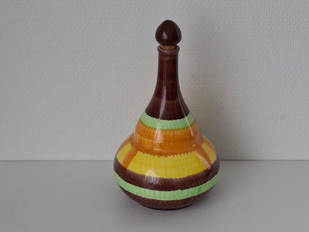 Schramberg Majolika Fabrik - Ντουλάπι (2) - Πήλινο - Στυλ ποτού Art Deco. #2.1