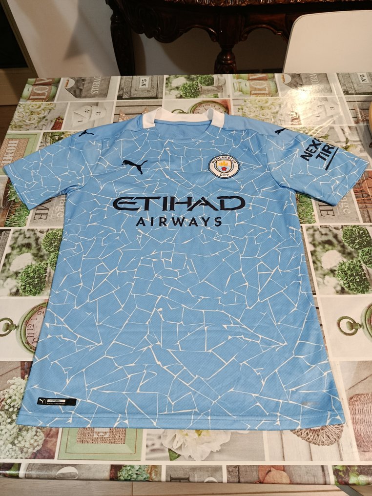 曼城 - 足球冠军联赛 - 2020 - 足球衫 #1.0