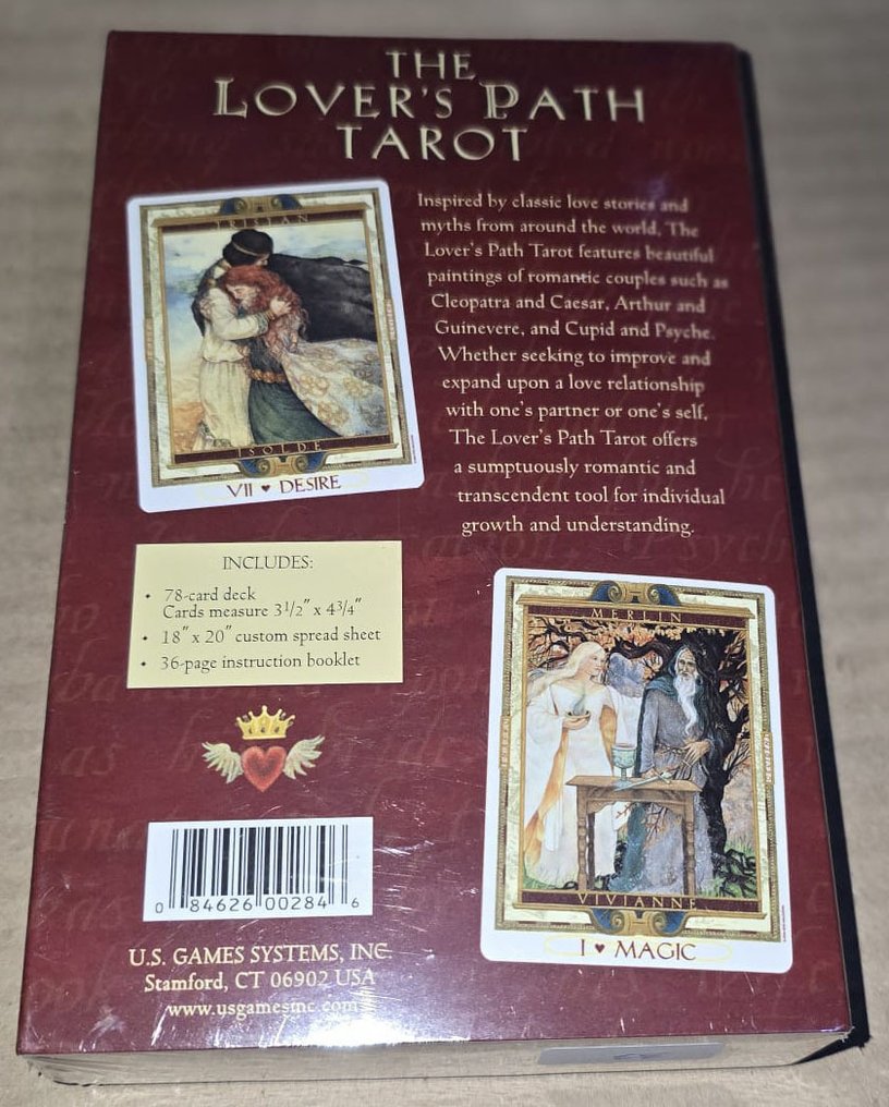 Παιγνιόχαρτα - Lover's Path Tarot: Premier Edition di Kris Waldherr (Autore) 1st edition - Χαρτί #1.0