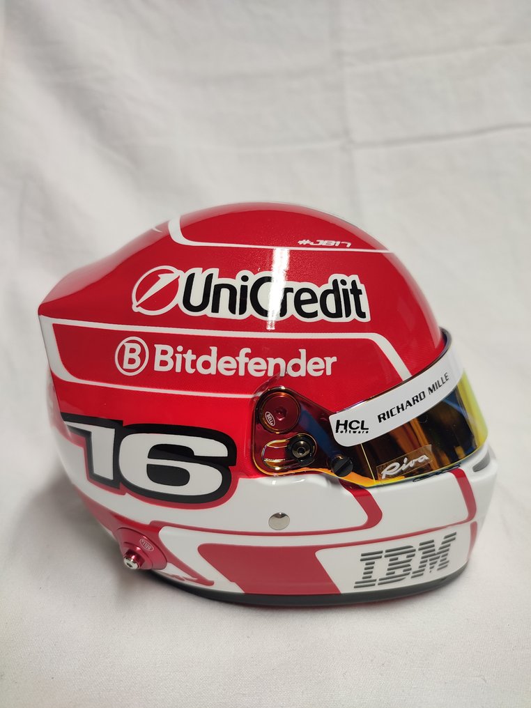 Ferrari - Charles Leclerc - 2025 - Skala 1/2 hjelm  #4.3