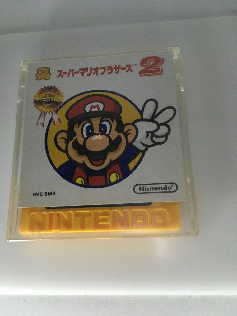 Nintendo - Famicom (Japanese NES) - Disk System Software - Super Mario Bros. 2/Ice Hockey Japanese - Videogioco #1.0