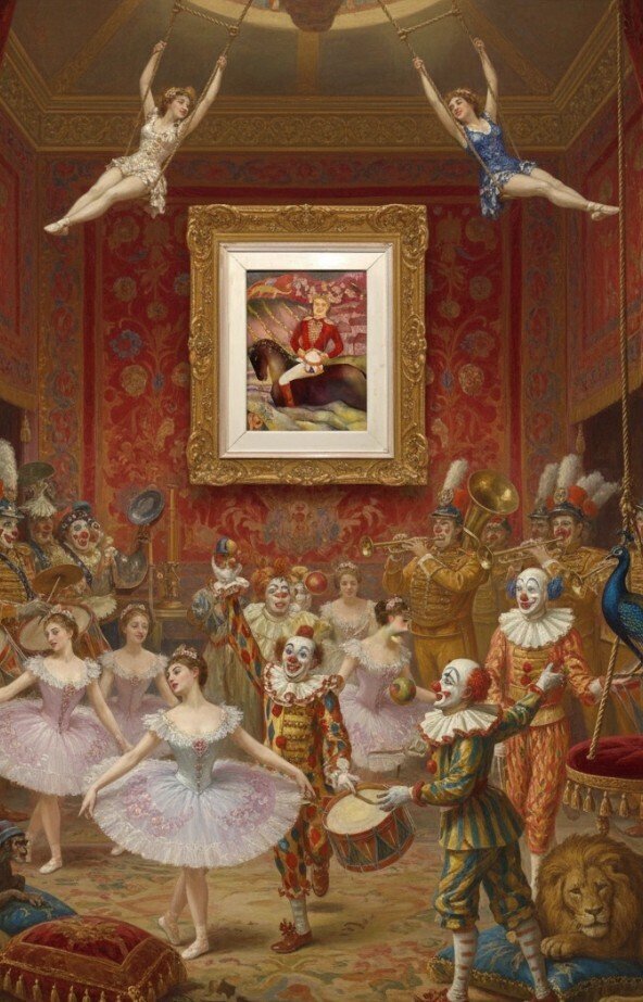 École de Paris (c. 1950) - Le Voltigeur à Cheval #1.0