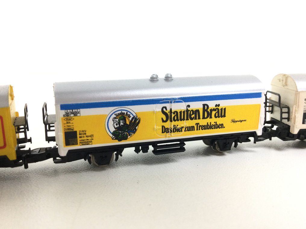 Märklin Z - 86.. - 模型貨運火車 (10) - Tien koel啤酒车 - DB #3.2