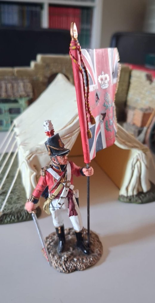 King & Country - Τσίγκινο παιχνίδι - NA127 CG Officer with Regimental Colour - 2000-2010 - Κίνα #3.2