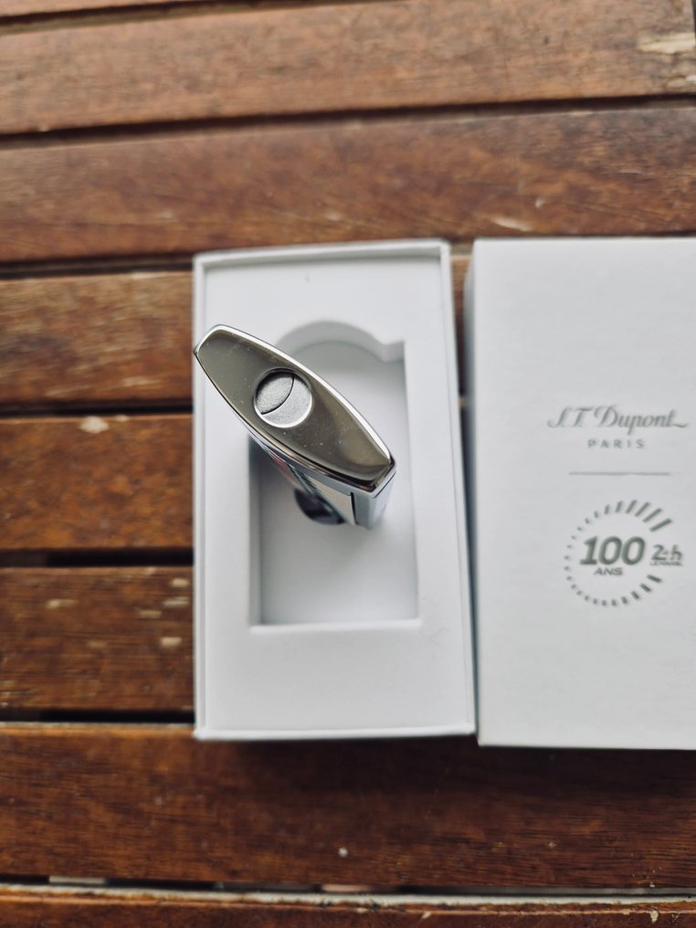 S.T. Dupont - Le Mans Maxijet - No reserve price - Lighter - Silverplate #1.0