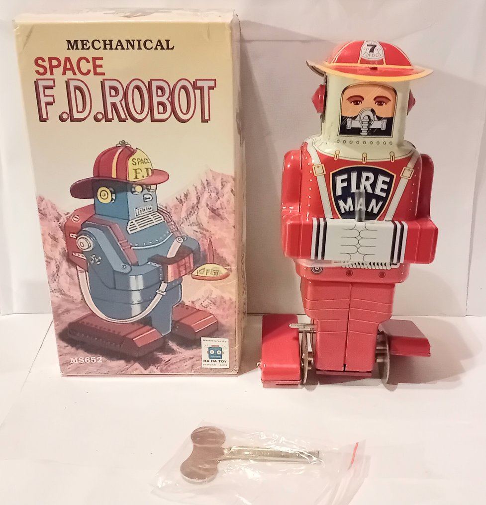 Ha Ha Toy  - Legetøjsrobot Fire Man Space Robot (MS652) - 2000-2010 - Kina #1.0