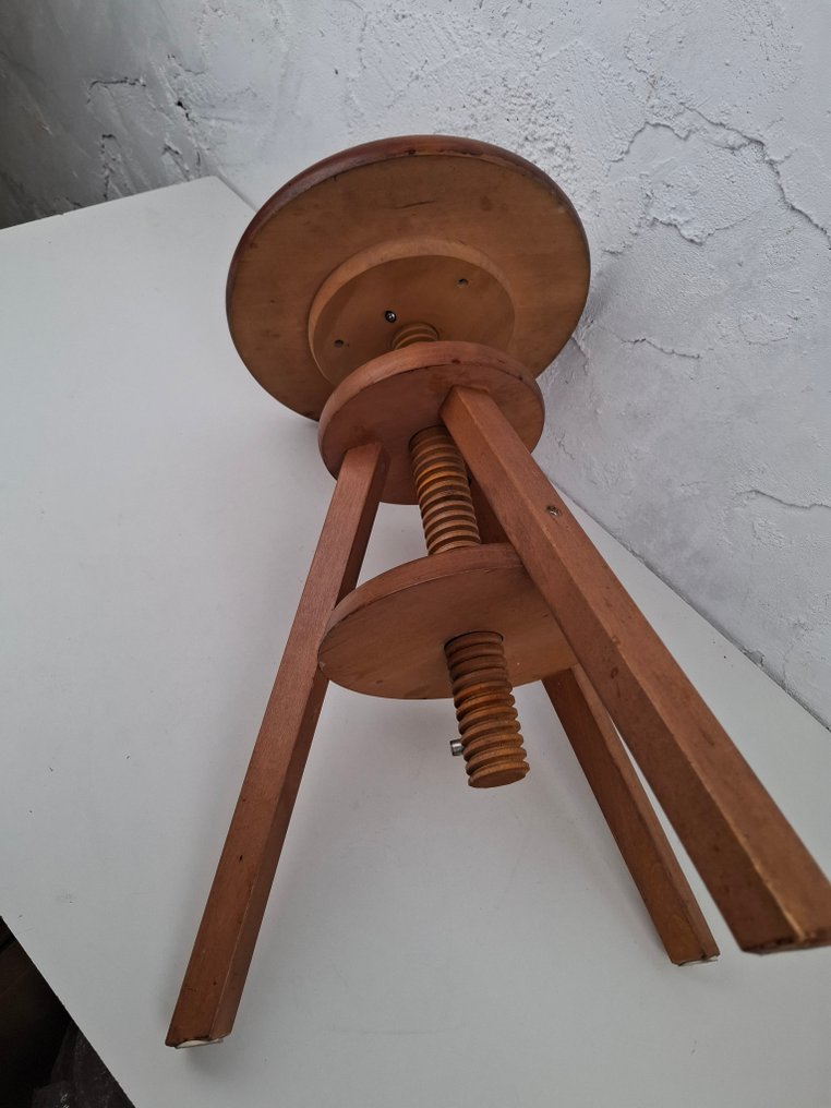 Σκαμνί - Ξύλο - καρέκλα, ξύλο, βίδα #1.0