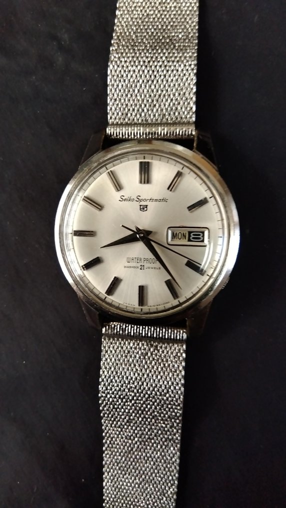 Seiko - Seiko 5 Automatic Day-Date - Ohne mindestpreis - Sportsmatic 5 Model Number:6619-8970 Product Number:5307646 - Herren - 1965 #3.2