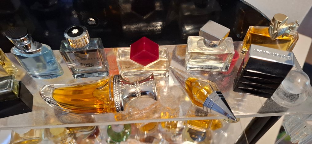 Parfymeflaske (75) - Diverse toppmerker - Glass - Mini parfymeflasker #4.3