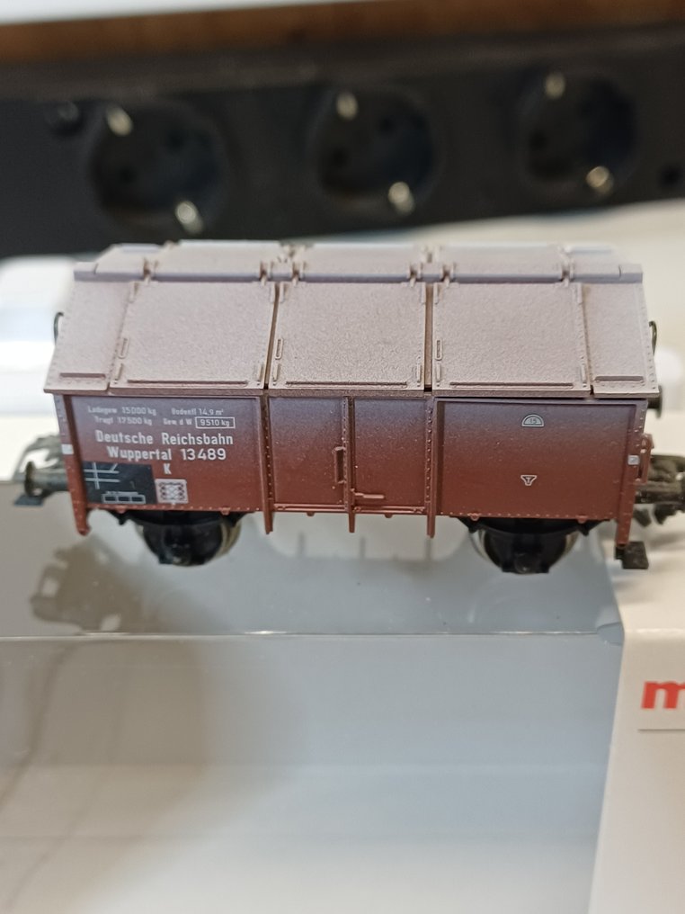 Märklin H0 - 46090 - Model train freight wagon set (5) - Set of five H0 goods wagons from Märklin in original outside packaging. Some couplings. - DRG #4.3