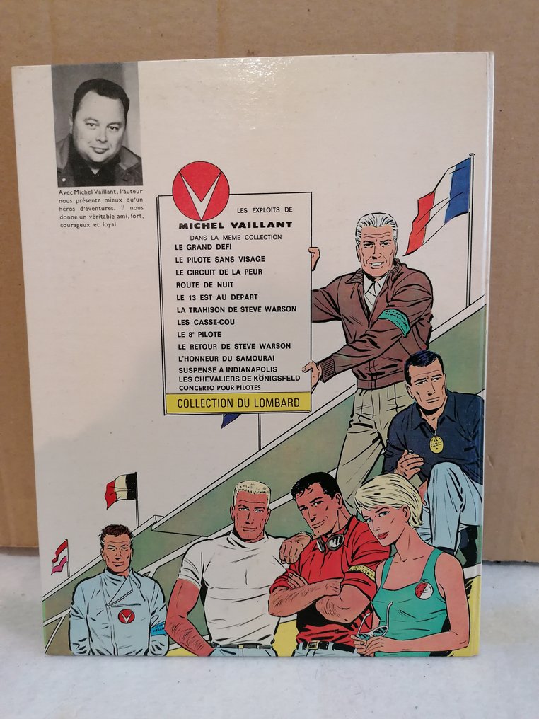 Michel Vaillant T14 - Mach 1 pour Steve Warson - C - 1 Album - First edition - 1968 #1.0