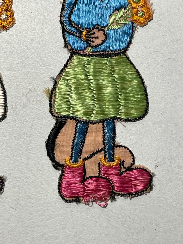 Mickey Mouse, Minnie Mouse - 7 écussons en tissu brodés - Turmac - 1930 #4.3