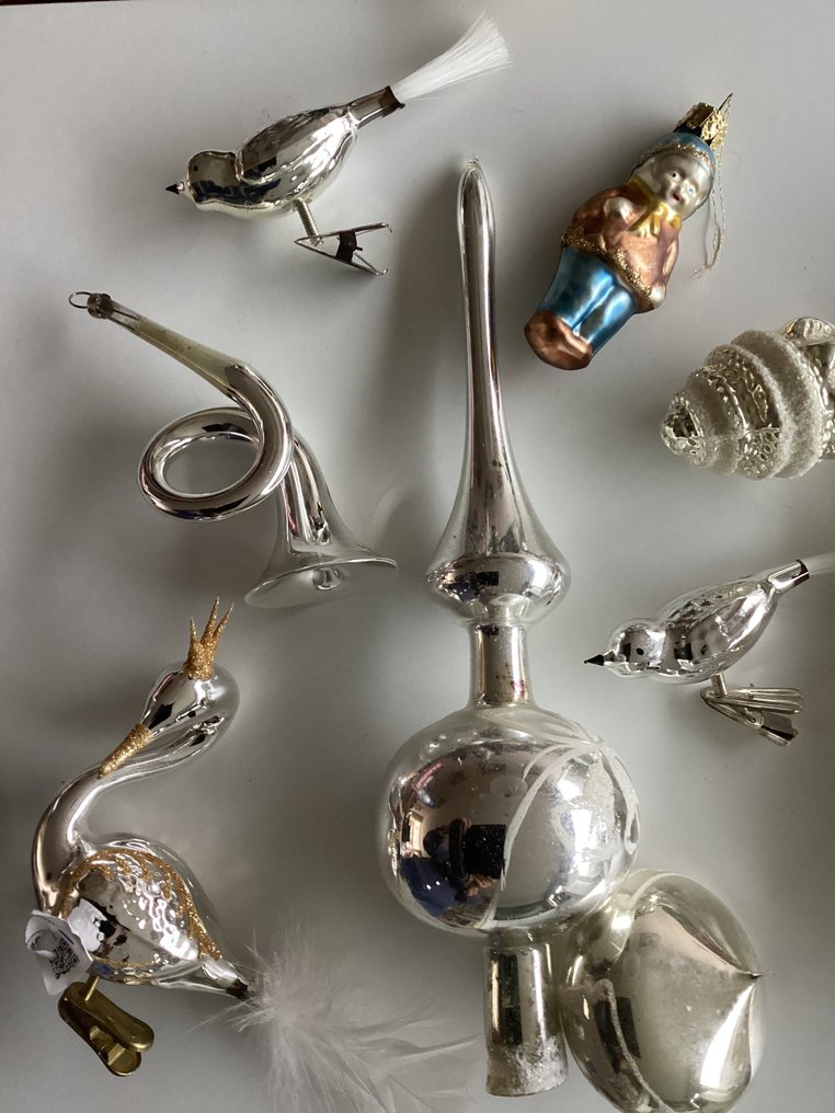 Julekuler (15) - Alt mulig - Glass - Vintage #1.0