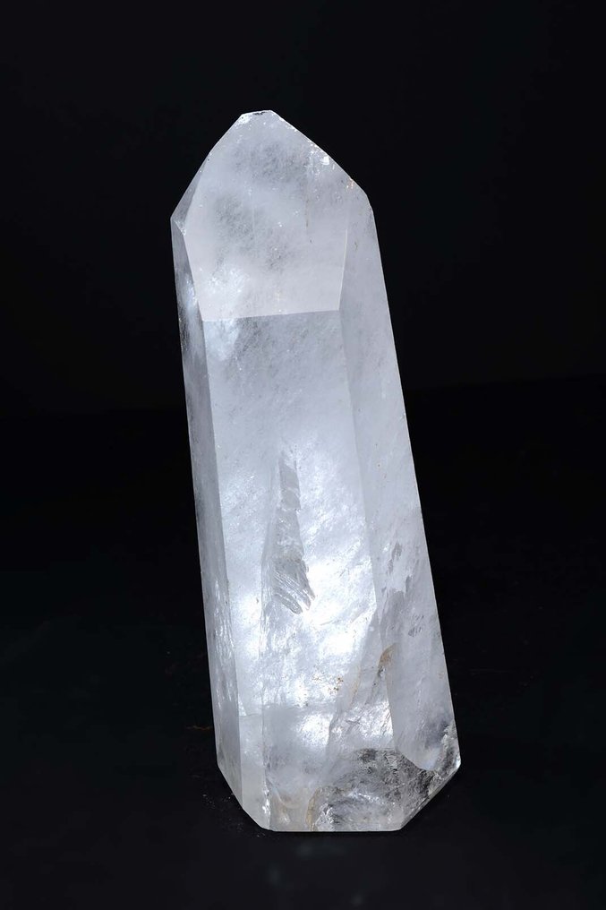 Rock crystal Point - Height: 20 cm - Width: 7 cm- 1.24 kg - (14) #4.3
