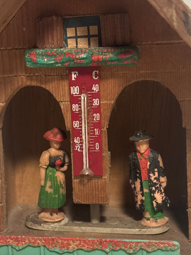 Γλυπτό, Weerhuisje - 14.5 cm - Ξύλο #1.0