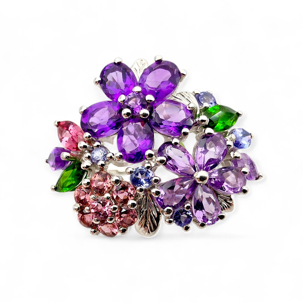 Zonder minimumprijs - Ring Zilver - (Gecertificeerd) #1.0