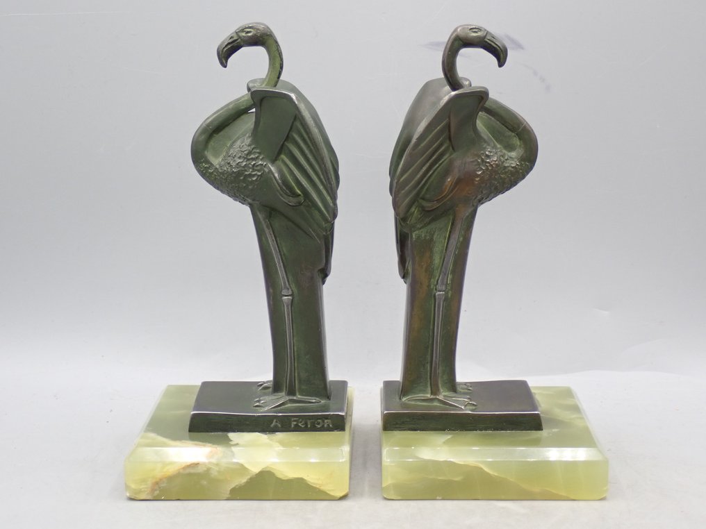 Adam Feron (XX) - Βιβλιοστάτες (2) - Μορφωμένοι ως φλαμίνγκο - Μέταλλο #1.0